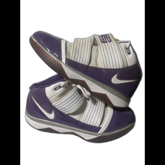 Nike Zoom Soldier III LeBron James Basketball Shoes 2009367185-118 Size 12.5